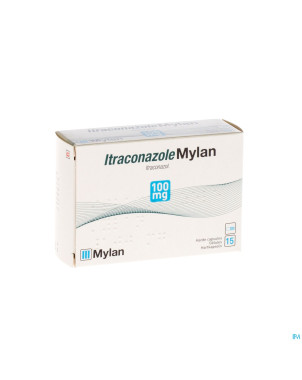 Itraconazole mylan 100 mg caps 15 x 100 mg