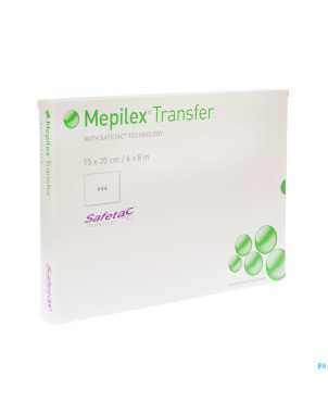 Mepilex border sil adh ster nf 15,0x20,0  5 295600