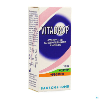 Vitadrop sol ophtalmique revitalisante 0,15% 10ml