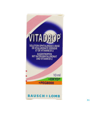 Vitadrop sol ophtalmique revitalisante 0,15% 10ml