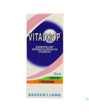 Vitadrop sol ophtalmique revitalisante 0,15% 10ml