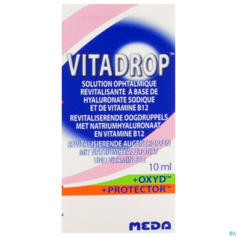 Vitadrop sol ophtalmique revitalisante 0,15% 10ml