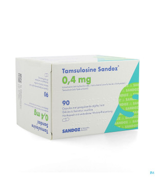Tamsulosine sandoz 0,4mg lib.modif. caps  90x0,4mg