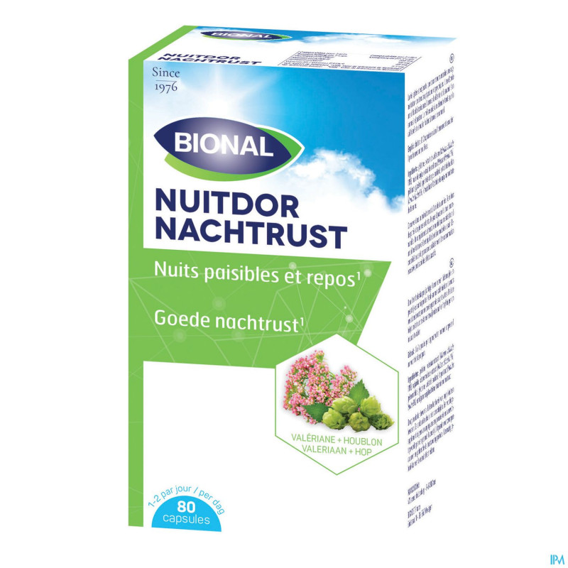 Bional nuitdor caps 80