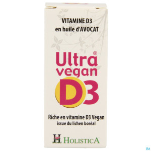 Ultra vegan d3    gutt  8ml holistica