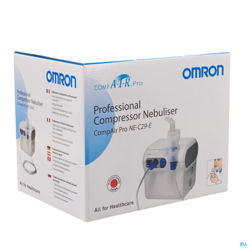 Omron compair pro c29 nebuliseur-compres.+kit vvt
