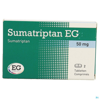 Sumatriptan eg 50mg comp 2