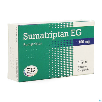 Sumatriptan eg 100mg comp 12