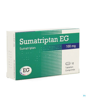 Sumatriptan eg 100mg comp 12