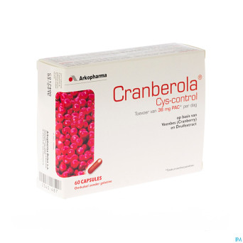 Cranberola cyscontrol    gel 60x36mg cfr 3130390