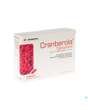 Cranberola cyscontrol    gel 60x36mg cfr 3130390