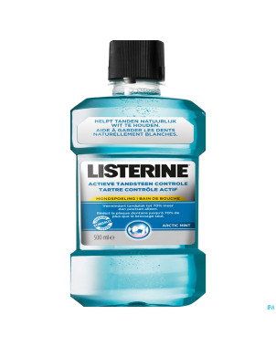 Listerine actif control anti tartre 500ml