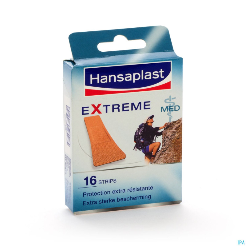 Hansaplast med extreme    strips 16 48475