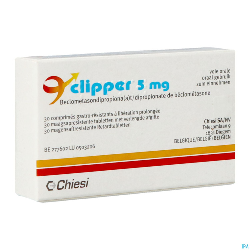 Clipper tabl action prolong 30 x 5 mg