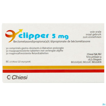 Clipper tabl action prolong 30 x 5 mg