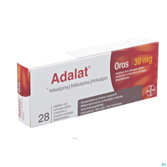 Adalat oros pi pharma comp 28 x 30 mg pip