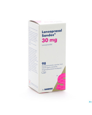 Lansoprazol sandoz 30 mg caps 98 x 30 mg