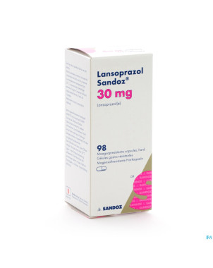 Lansoprazol sandoz 30 mg caps 98 x 30 mg