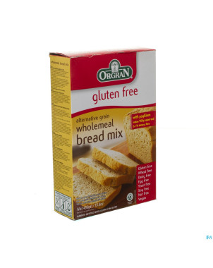 Orgran mix pain complet    450g 4502 revogan