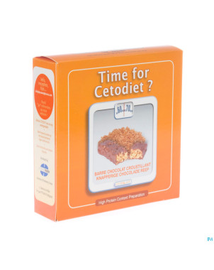 Cetodiet barre double chocolat croquant 6