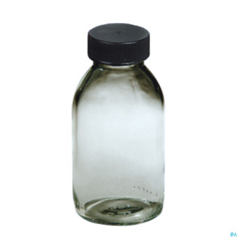 Flacon verre blc rd+caps obus pp28    150ml 30 aca