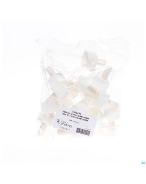 Compte-gouttes rond brub comp 76mm    60ml 20 aca