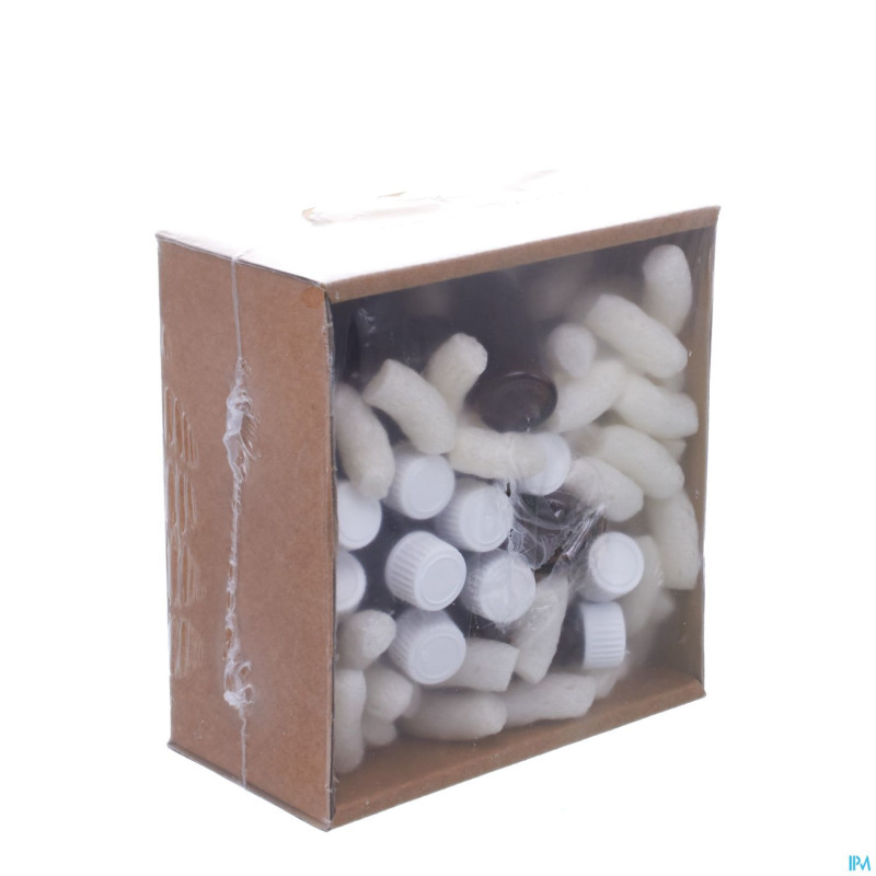 Flacon brun rond cors complet    10ml 20 aca