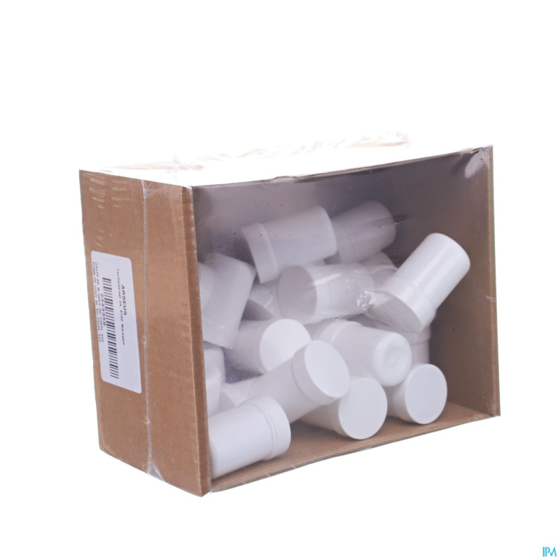 Pot pommade + couv.blanc complet 30/35    25 aca