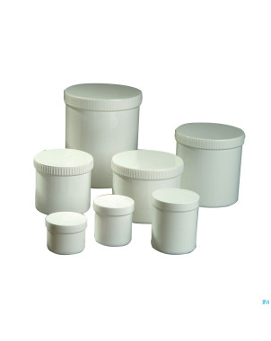 Pot pommade + couv.blanc complet    150ml 25 aca