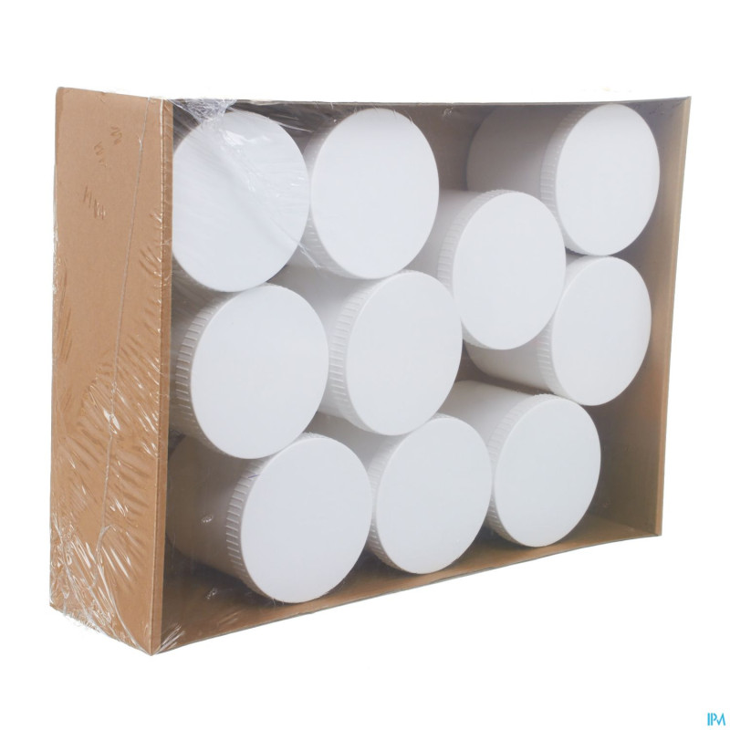 Pot pommade + couv.blanc complet    500ml 10 aca