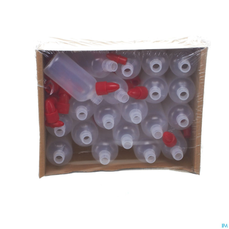 Flacon ldpe souple + tp    60ml 20 aca