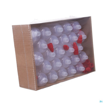 Flacon ldpe souple + tp    100ml 25 aca