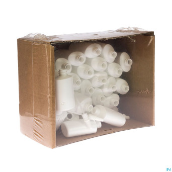 Flacon p.e nebuliseur blanc    40ml 25 aca