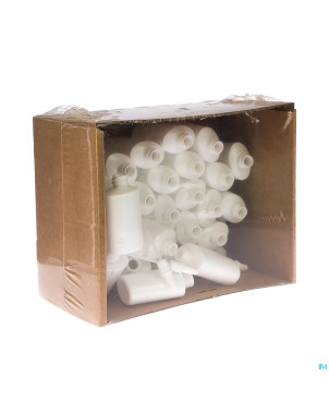 Flacon p.e nebuliseur blanc    40ml 25 aca