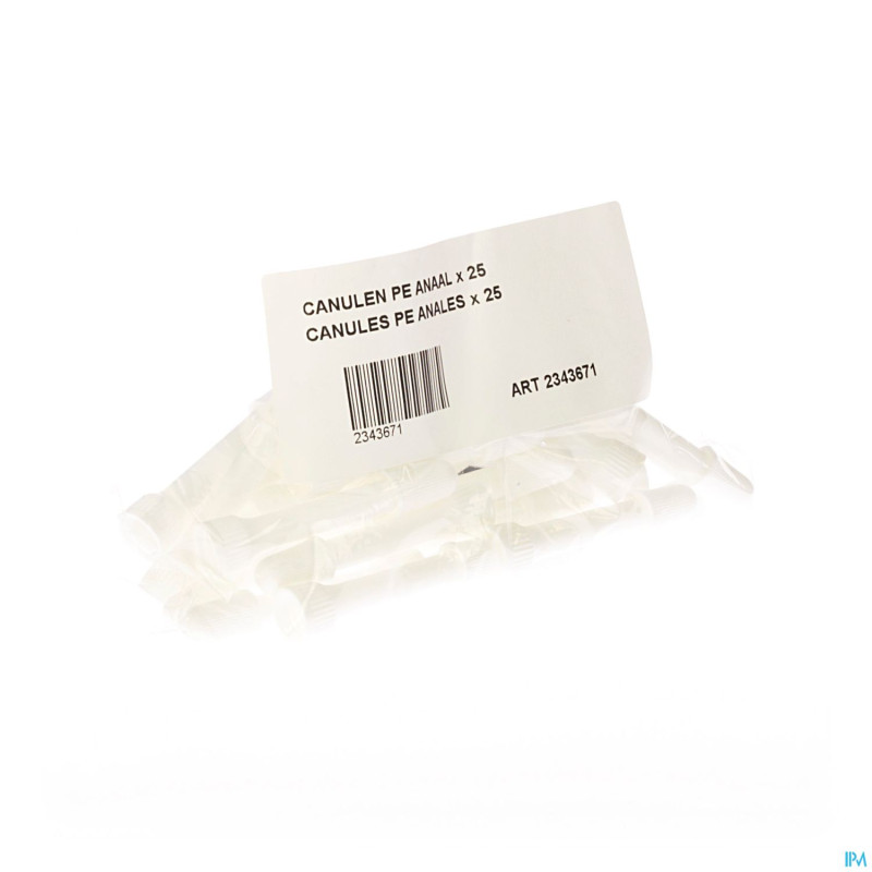 Canule p.e anale    25 aca