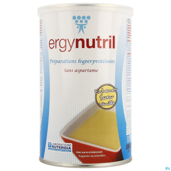 Ergynutril vanille    pdr pot 300g