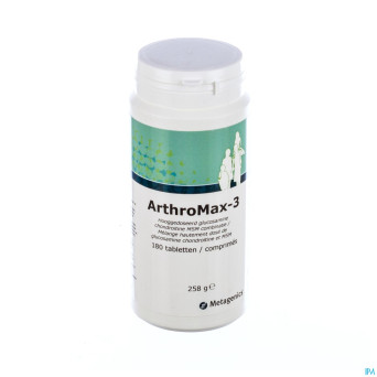 Arthromax 3 pot    tabl 180 4345  metagenics