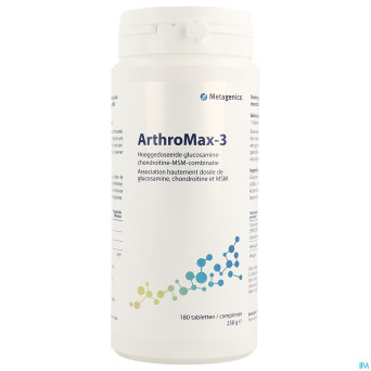 Arthromax 3 pot    tabl 180 4345  metagenics