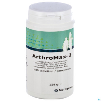 Arthromax 3 pot    tabl 180 4345  metagenics