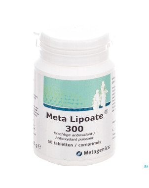 Metalipoate    pot tabl  60 4341  metagenics