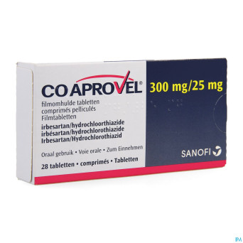 Coaprovel comp 28 x 300mg/25,0mg