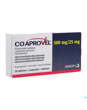 Coaprovel comp 28 x 300mg/25,0mg