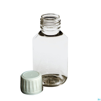 Flacon pet transp +caps pet astra    100ml 25 aca
