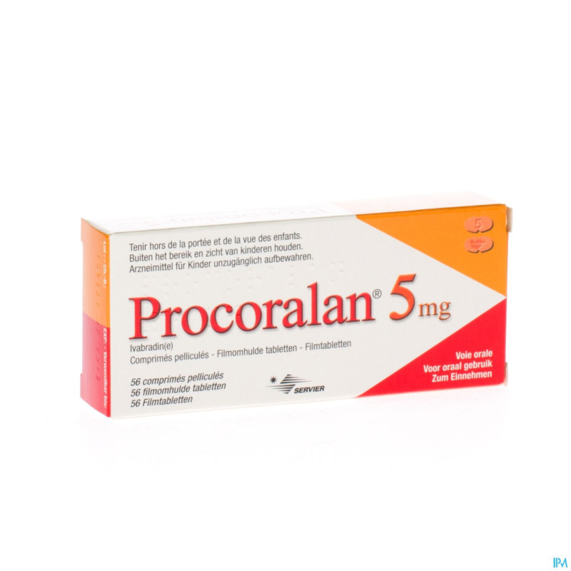 Procoralan 5,0 mg comp  56 x 5,0 mg