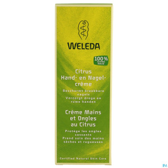 Weleda creme mains-ongles citrus 50ml