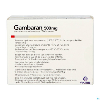 Gambaran comp 60 x 500 mg