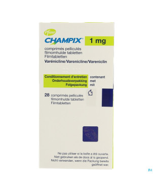 Champix comp  28 x 1 mg