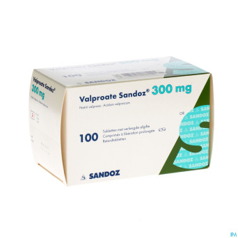 Valproate sandoz tabl 100 x 300 mg