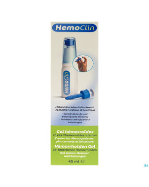 Hemoclin gel hemorroidal    45ml+applicateur