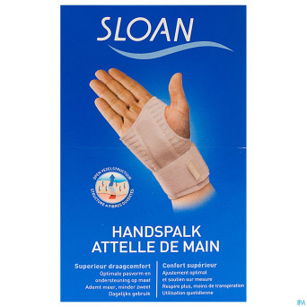 Sloan attelle main blanc droite m